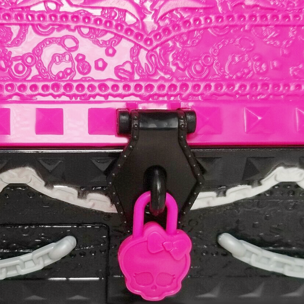 Monster High Create-A-Monster Design Lab Doll Replacement Pink Skullette Lock Part