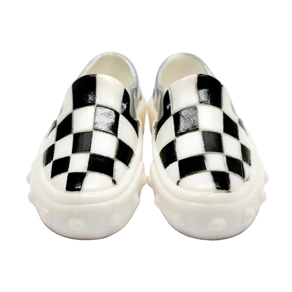 Monster High Deuce Gorgon 1st Wave Original Boy Doll Replacement White & Black Shoes