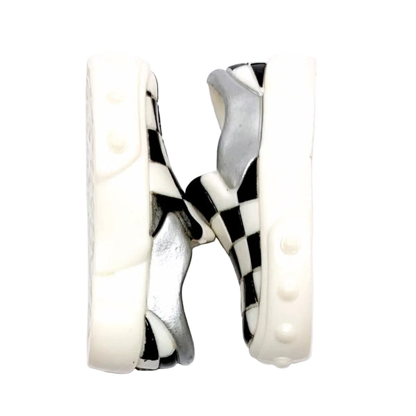 Monster High Deuce Gorgon 1st Wave Original Boy Doll Replacement White & Black Shoes