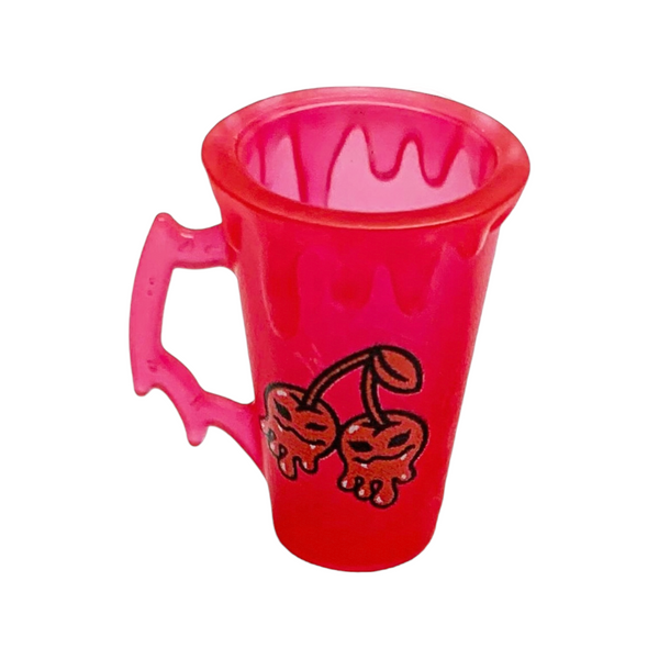 Monster High G3 Draculaura Doll Replacement Red Cherry Drink Cup Part