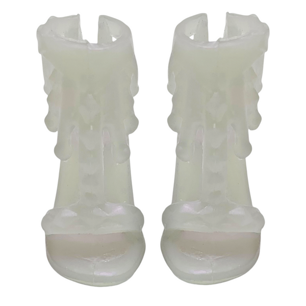 Hasbro Disney's Frozen 2 Talking Elsa Doll Replacement Pearl White Ice Shoes