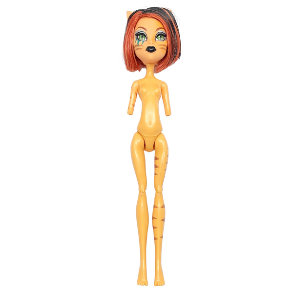 Monster High Fierce Rockers Replacement Toralei Stripe Doll Head & Body