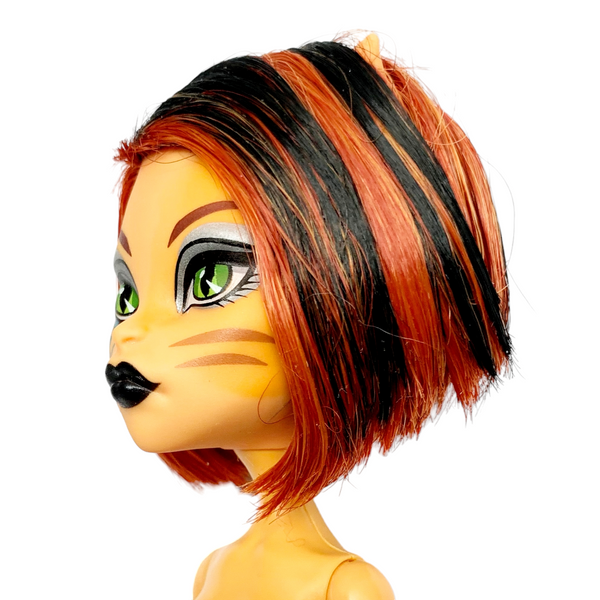 Monster High Fierce Rockers Replacement Toralei Stripe Doll Head & Body