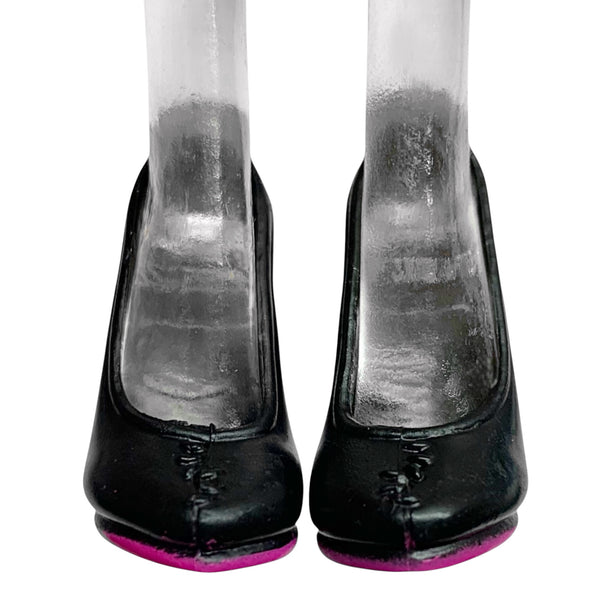 Monster High Frankie Stein Picnic Casket Doll Replacement Black & Pink Shoes