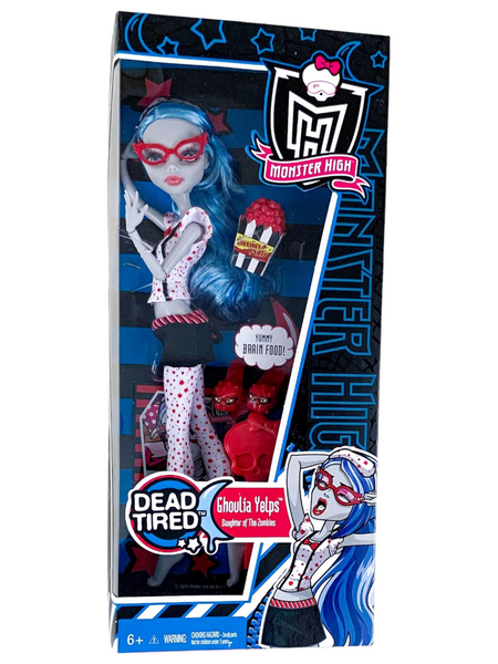 Monster High Dead Tired Ghoulia Yelps Doll (V7973)