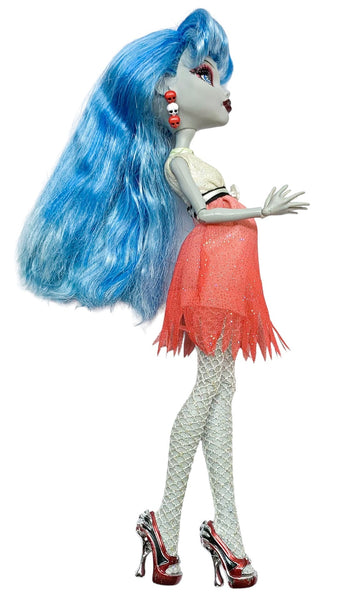 Monster High Ghoulia Yelps Dawn Of The Dance Doll With Dress Outfit