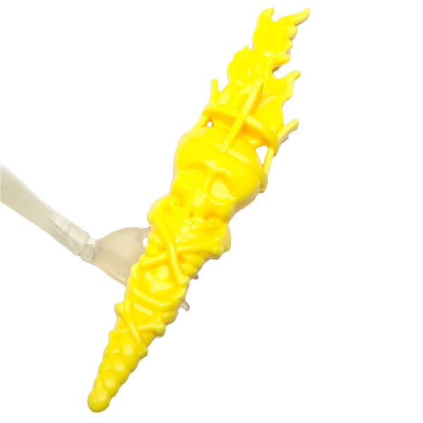 Monster High Catacombs Playset Replacement Ghouls Getaway Style Yellow Tiki Torch