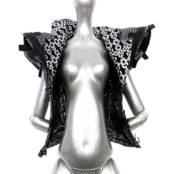 Monster High Ghouls Rule Frankie Stein Doll Outfit Replacement Black Jacket