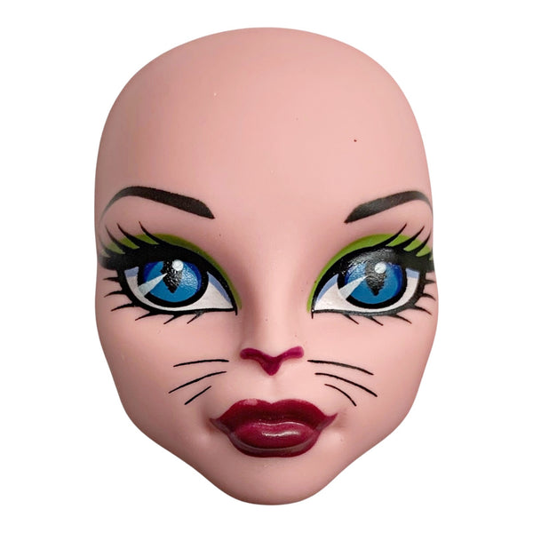 Monster High Cat Create-A-Monster Doll Replacement Pink Cat Head Part
