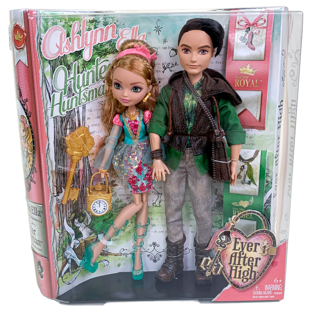 Ever After High Ashlynn Ella & Hunter Huntsman New Dolls 