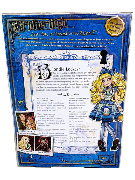 Ever After High 1st Chapter Original Blondie Lockes Doll (BDB54)