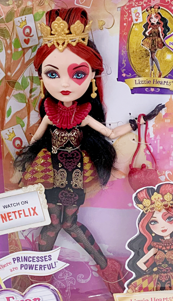 Ever After High First Chapter 2nd Release Lizzie Hearts Doll ( BJG98)