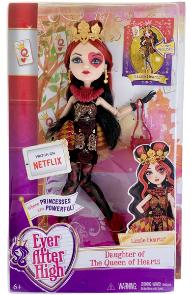 Ever After High First Chapter 2nd Release Lizzie Hearts Doll ( BJG98)