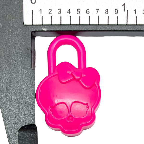 Monster High Create-A-Monster Design Lab Doll Replacement Pink Skullette Lock Part