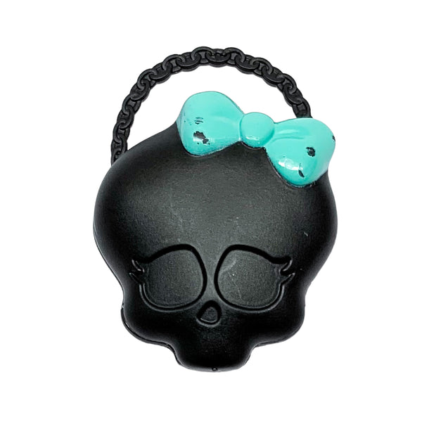Monster High Inner Monster Shockingly Shy Scared Black Skullette Purse Part