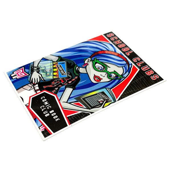 Monster High Comic Book Club Deadfast Ghoulia Fashion Pack Replacement Character Card