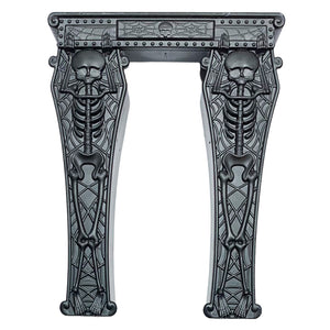 Monster High Catacombs Playset Replacement Black Skeleton Console Table Part