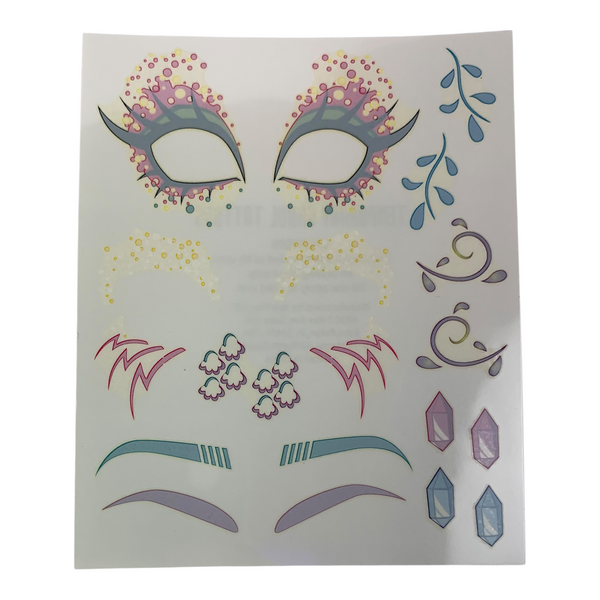 Monster High Gore-Geous Ghoul The Anti-Styling Doll Head Replacement Face Tattoos