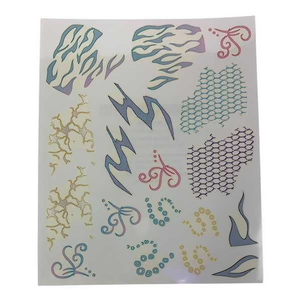 Monster High Gore-Geous Ghoul The Anti-Styling Doll Head Replacement Face Tattoos