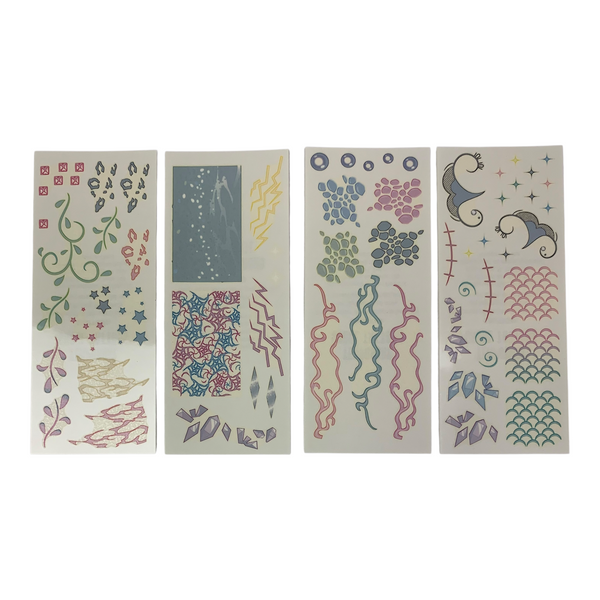 Monster High Gore-Geous Ghoul The Anti-Styling Doll Head Replacement Face Tattoos