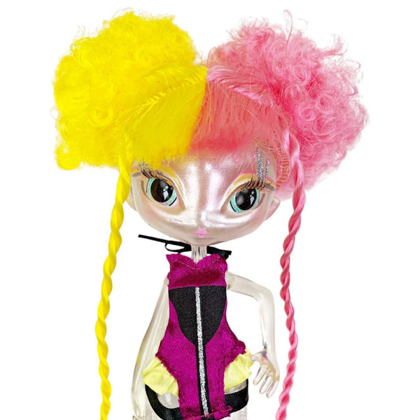 Novi Stars Cici Thru Stellar Skinz Clear Alien Doll With Wig And Outfit
