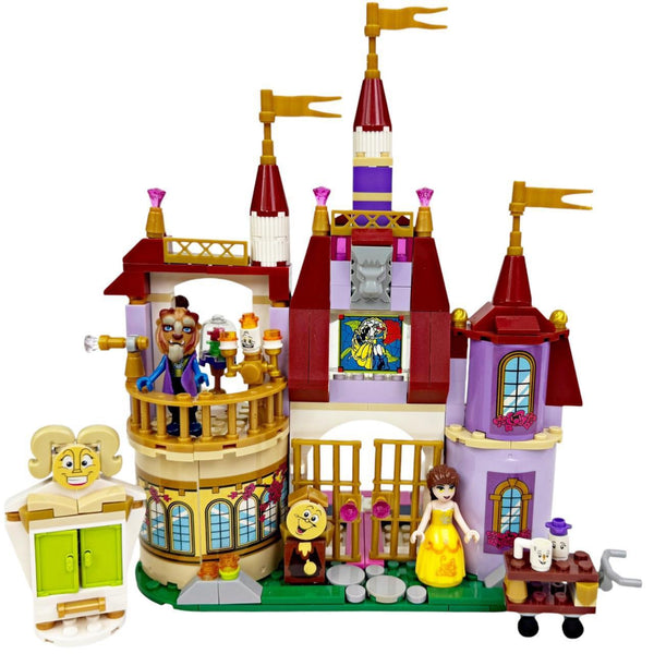 Beauty & The Beast Enchanted Castle Building Blocks Playset