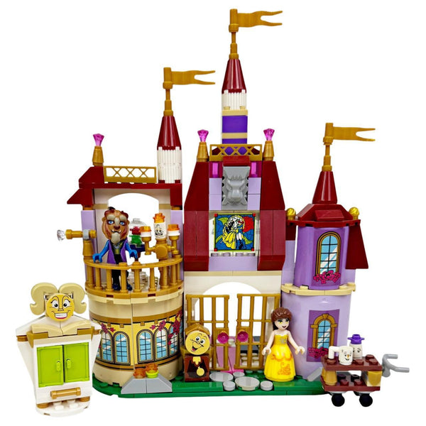 Beauty & The Beast Enchanted Castle Building Blocks Playset