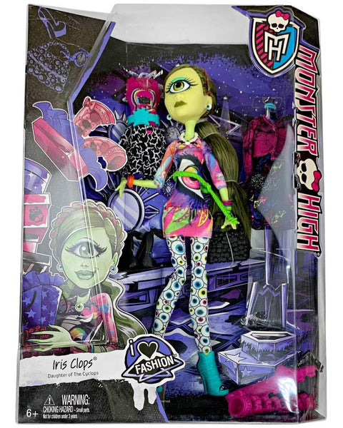 Monster High Iris Clops Toys"R"Us Exclusive I Heart Fashion Cyclops Doll (CKD73)