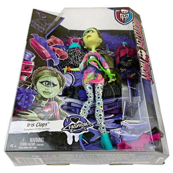 Monster High Iris Clops Toys"R"Us Exclusive I Heart Fashion Cyclops Doll (CKD73)