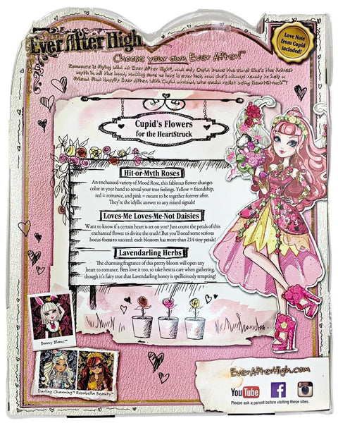Ever After High Toys"R"US Exclusive C.A. Cupid Heartstruck Edition Doll (CJT43)