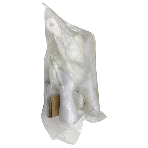 My Little Pony Blank All Solid White Pony Figure