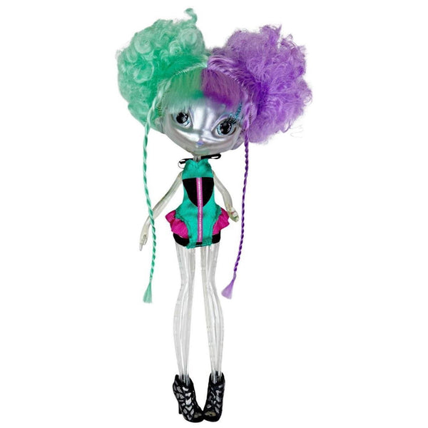 Novi Stars Gail Lexi Stellar Skinz Clear Alien Doll With Wig And Outfit