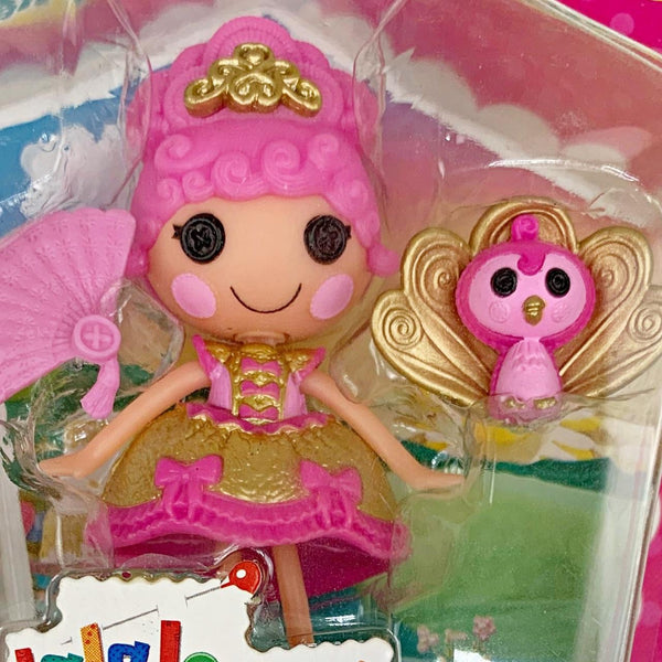 Mini Lalaloopsy Goldie Luxe Doll W/ Pet Peacock #8 Of Series 14
