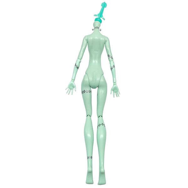 Monster High Frankie Stein Doll Replacement Body With Arms (Metallic Silver Neck Bolts)