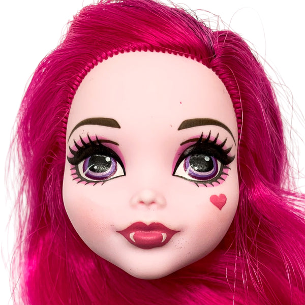 Monster High Day To Night Draculaura Doll Replacement Head With Pink Hair