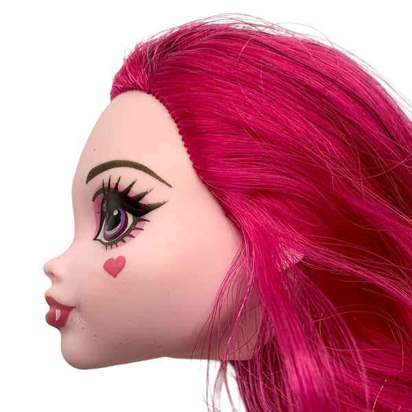 Monster High Day To Night Draculaura Doll Replacement Head With Pink Hair
