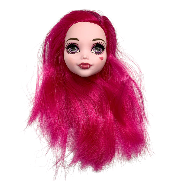Monster High Day To Night Draculaura Doll Replacement Head With Pink Hair