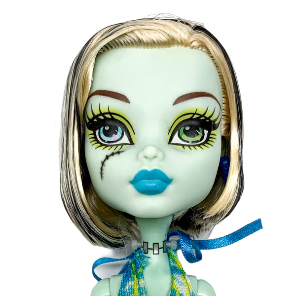 Monster High Skull Shores Blue Variant Frankie Stein Doll With Outfit