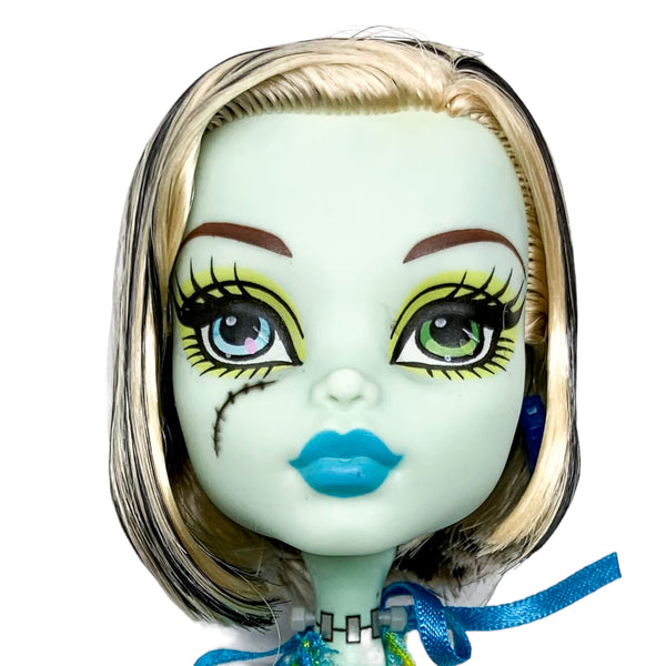 Monster High Skull Shores Blue Variant Frankie Stein Doll With Outfit