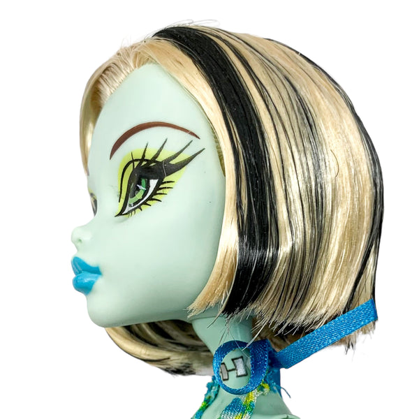 Monster High Skull Shores Blue Variant Frankie Stein Doll With Outfit