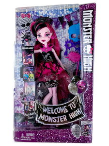 Monster High® Welcome To Monster High Dance The Fright Away™ Draculara® Doll (DNX33)