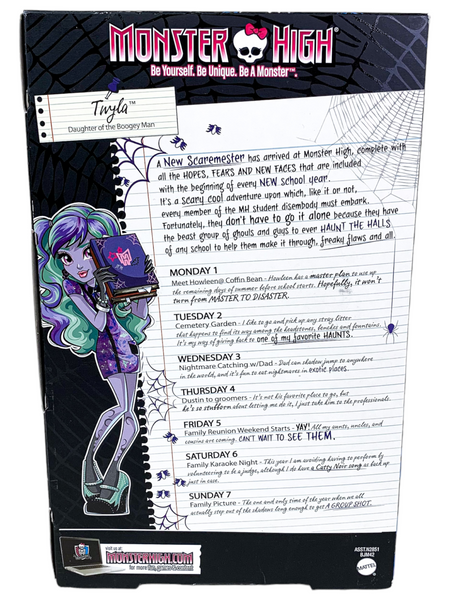 Monster High® Scaremester™ Scare Mester Twyla™ Doll (BJM42)