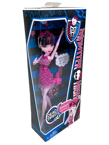 Monster High Dead Tired 2nd Edition Draculaura Doll (X4515)