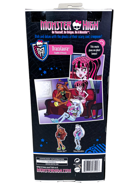 Monster High Dead Tired 2nd Edition Draculaura Doll (X4515)