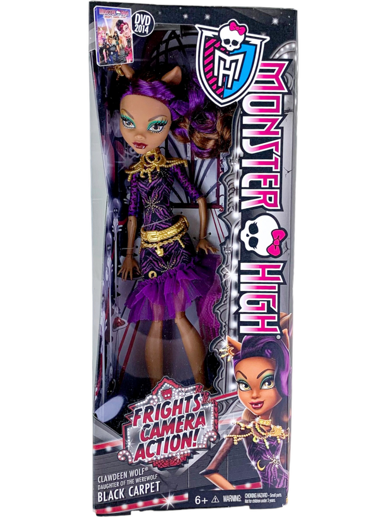 Monster High Frights, Camera, Action! Black Carpet Clawdeen Wolf