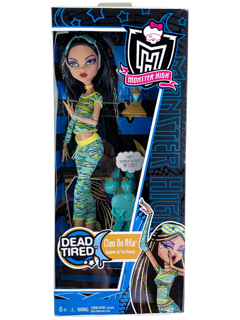 Monster High® Dead Tired™ 1st Release Cleo De Nile® Doll (V7974