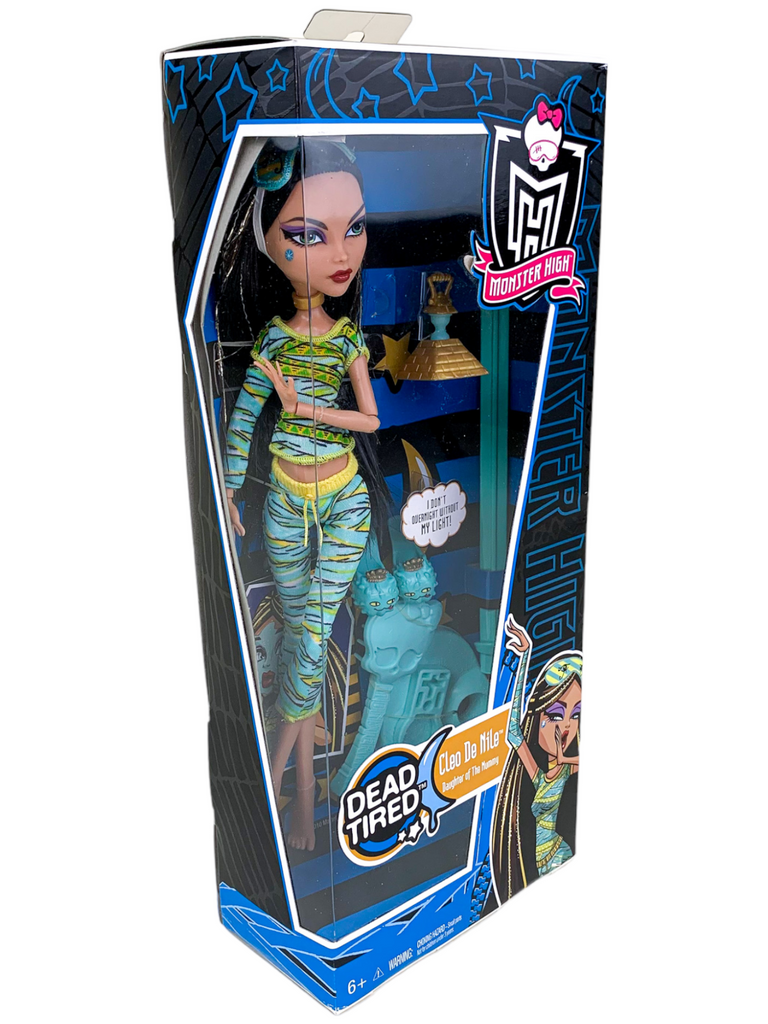 Monster High Dead Tired Cleo De Nile Daughter of The Mummy 2010 Rare  Retired