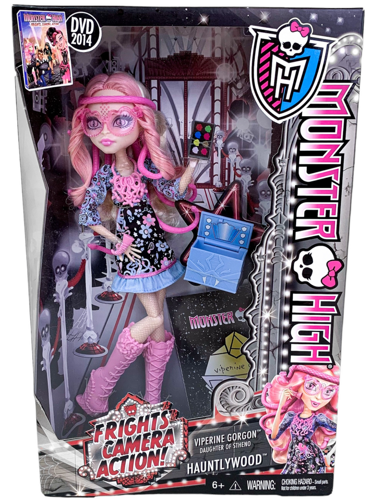 Monster High® Frights Camera Action™ New Stars Viperine Gorgon™ Doll ( –  The Serendipity Doll Boutique