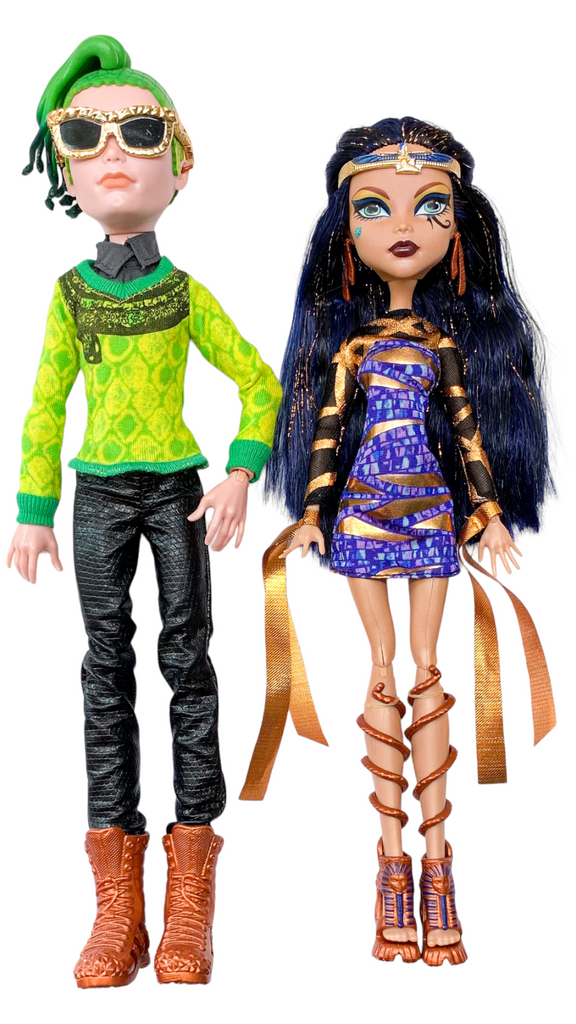 Monster High Replacement Boo York Comet-Crossed Couple Cleo De Nile Do –  The Serendipity Doll Boutique