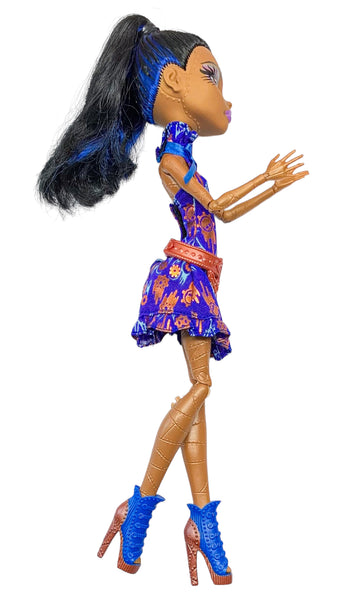 Monster High Robecca Steam Doll & Deluxe Fashion Pack Dress Outfit Bundle Lot